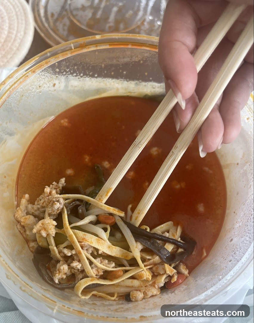 Spicy Noodle Soup
