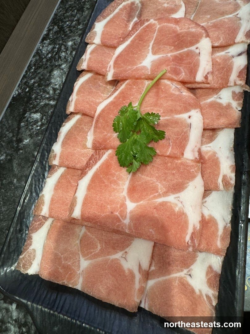 Thinly Sliced Pork Belly