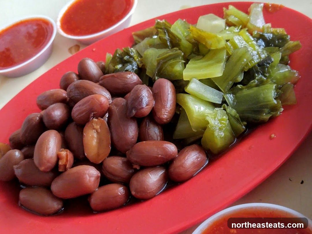 Peanuts and Pickled Vegetables