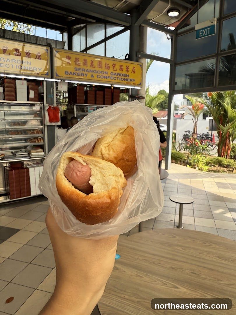Hot Dog in a Bun