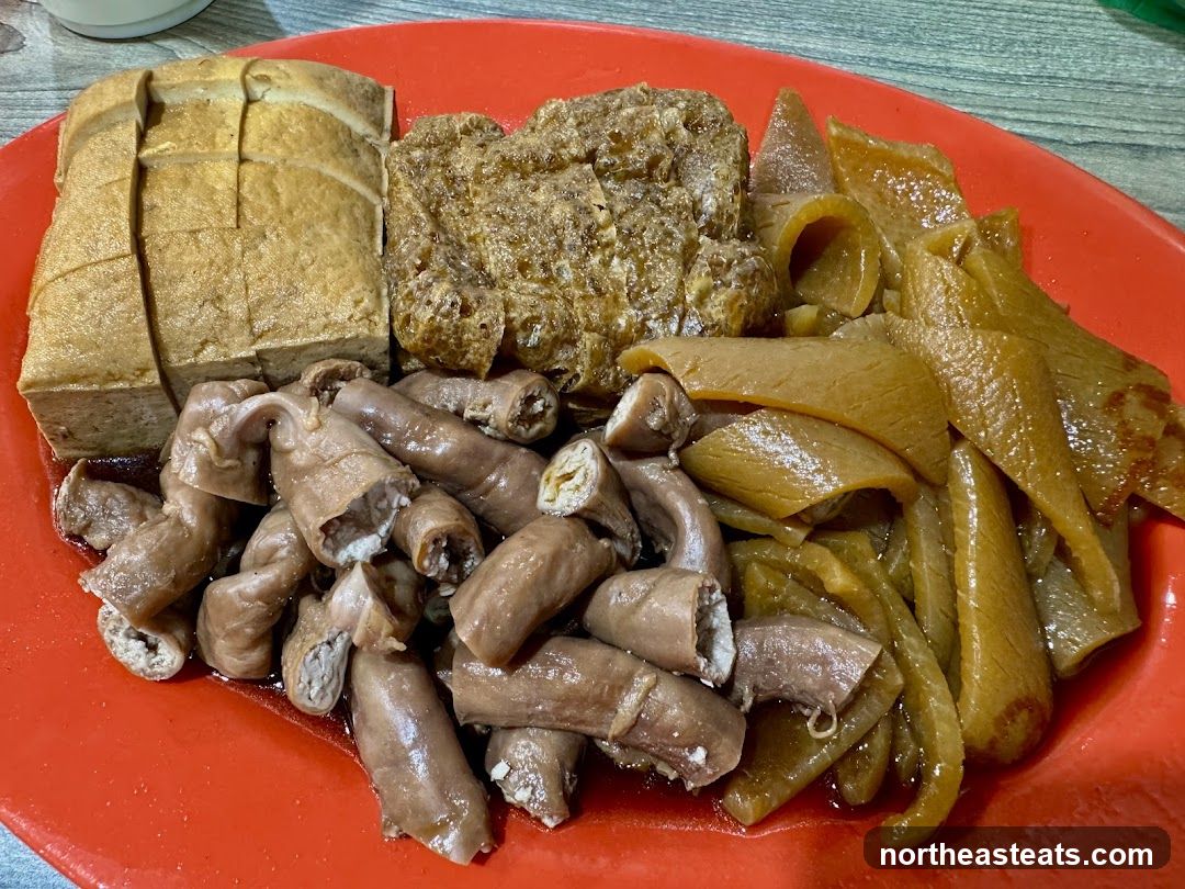 Braised Intestines and Tofu