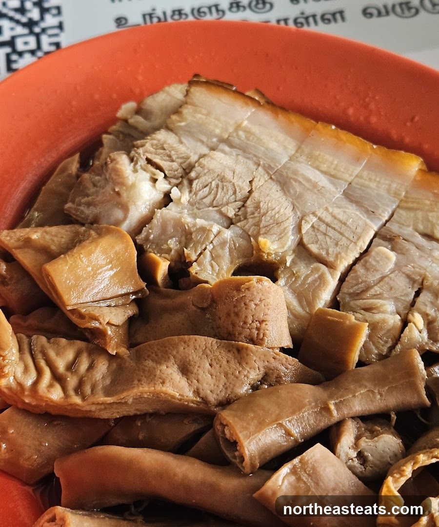 Braised Pork and Intestines