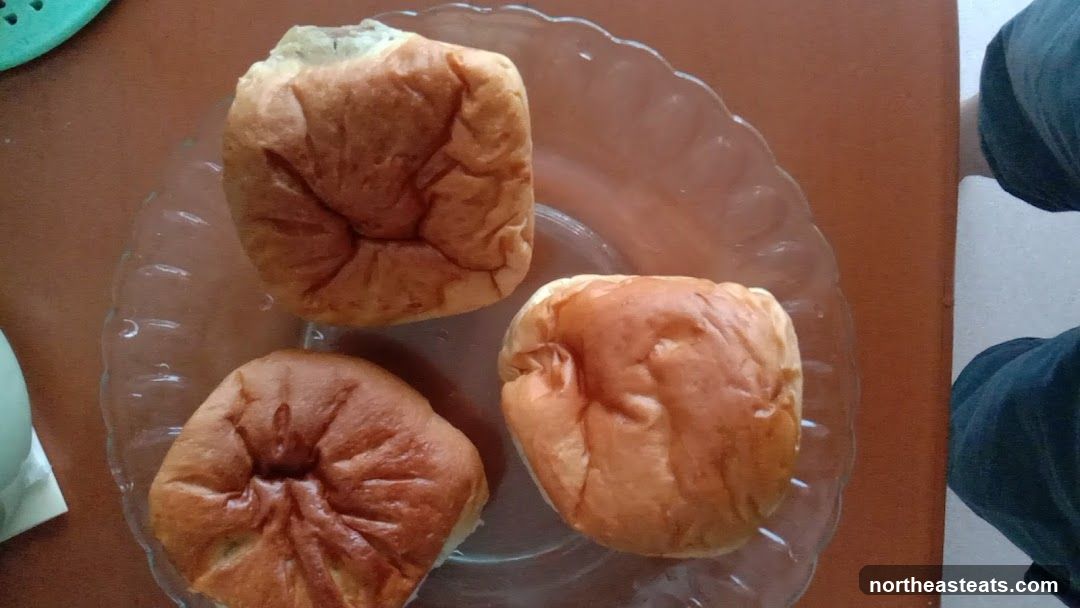 Three Bread Rolls