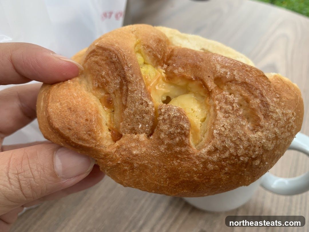 Close-up of a pastry