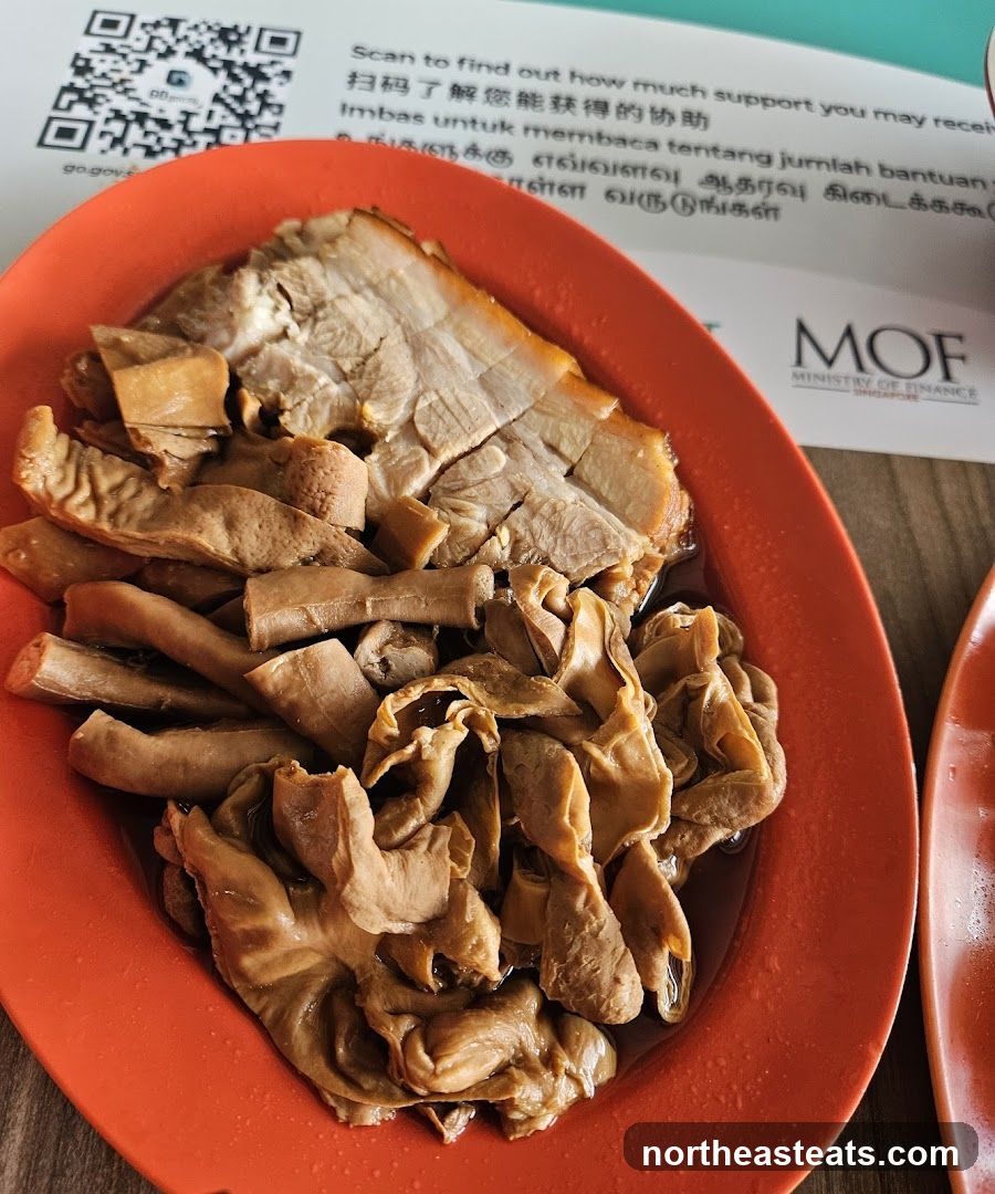 Braised Pork and Intestines