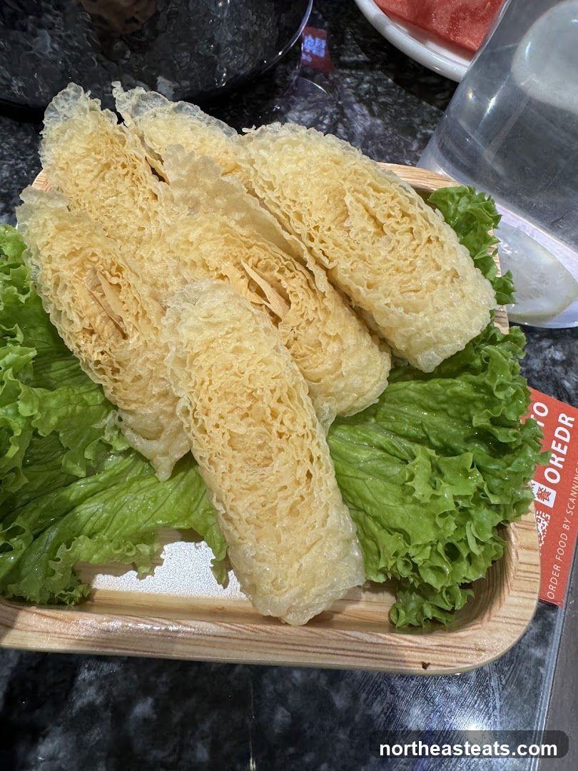 Fried Tofu Skin Rolls