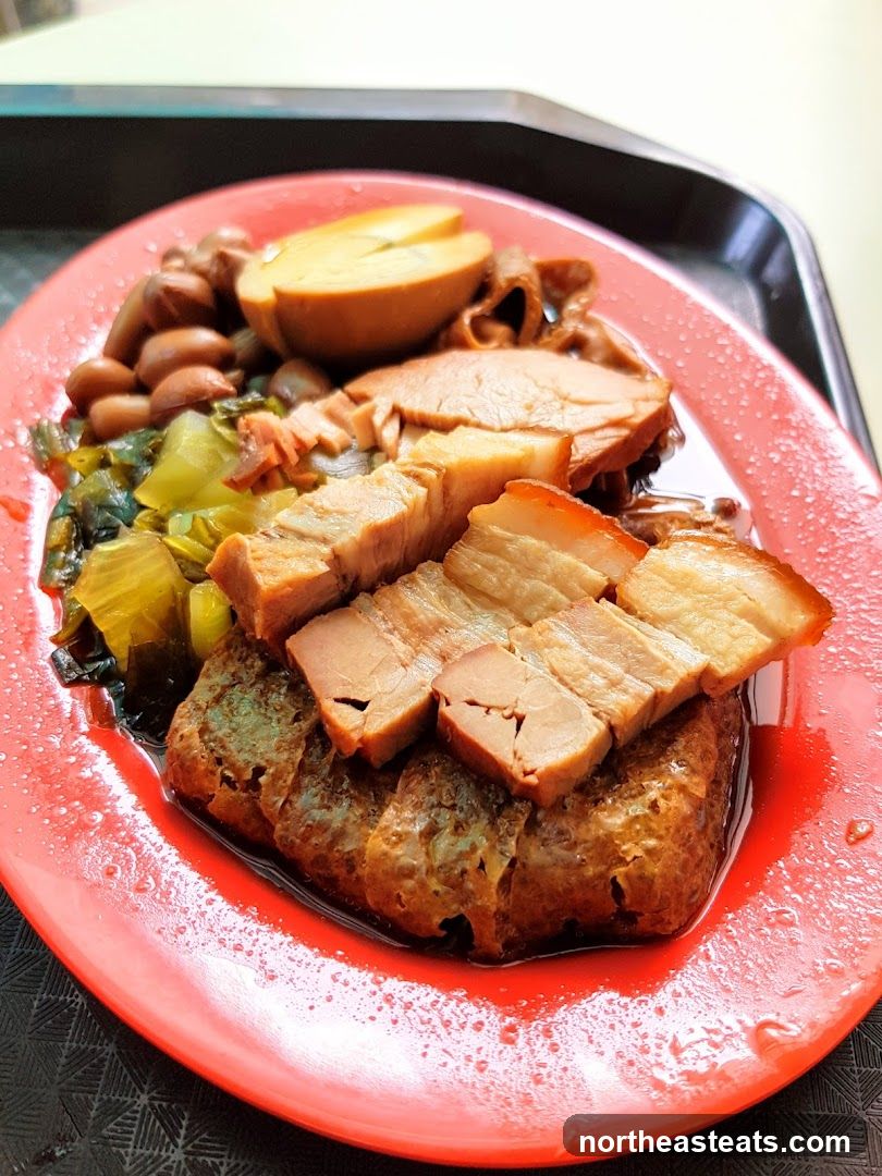 Braised Pork Belly with Sides