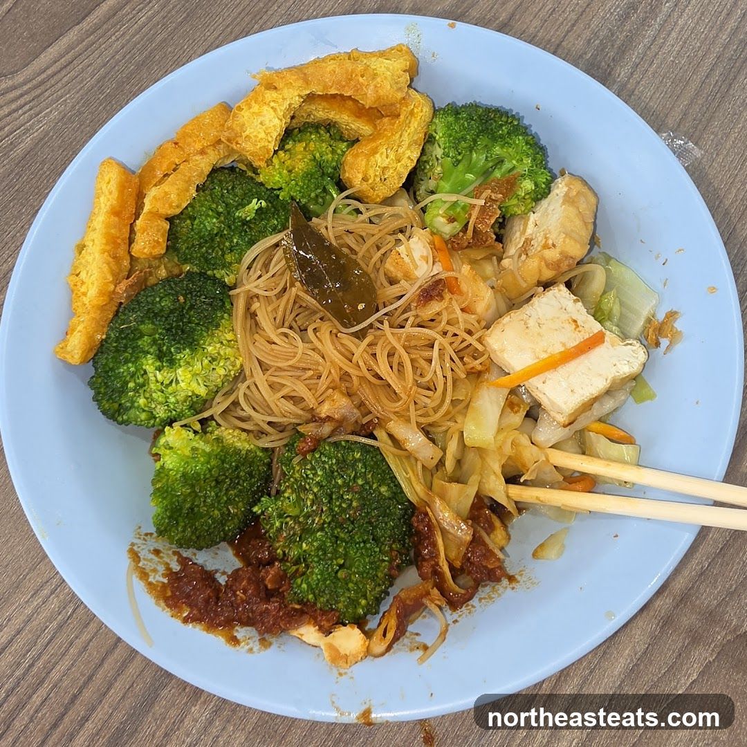Noodles with Broccoli and Tofu