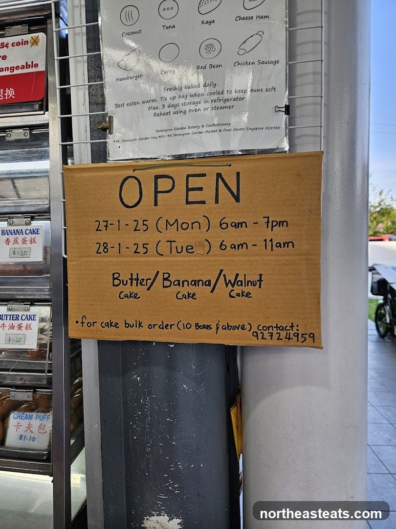 Open Sign and Menu