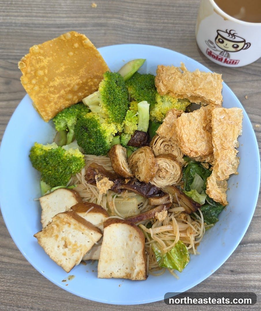 Noodles with Vegetables and Tofu