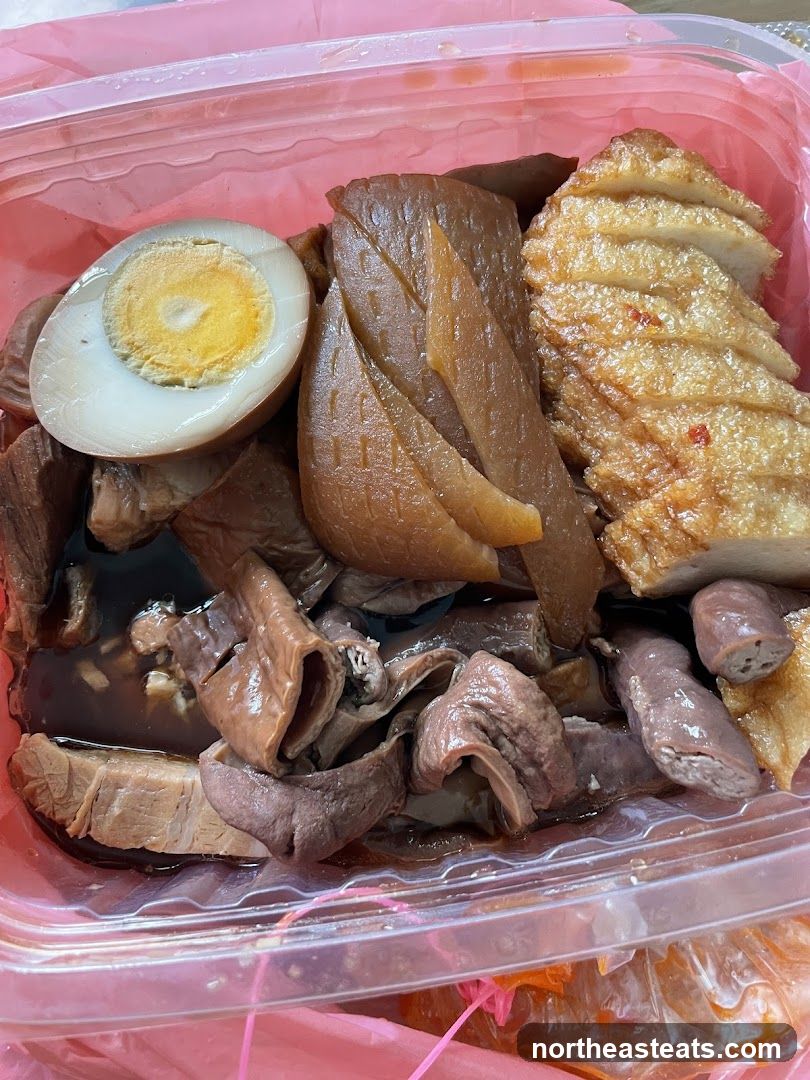 Braised Pork Intestines and Egg