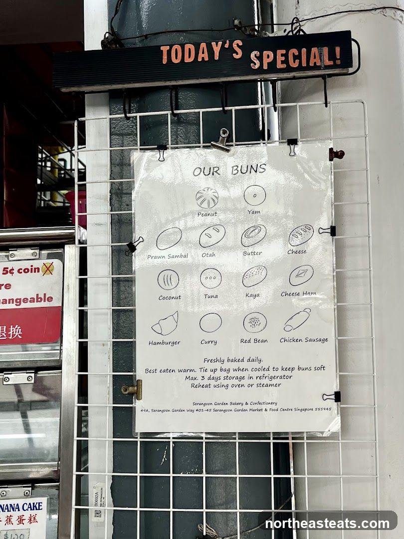 Our Buns Menu