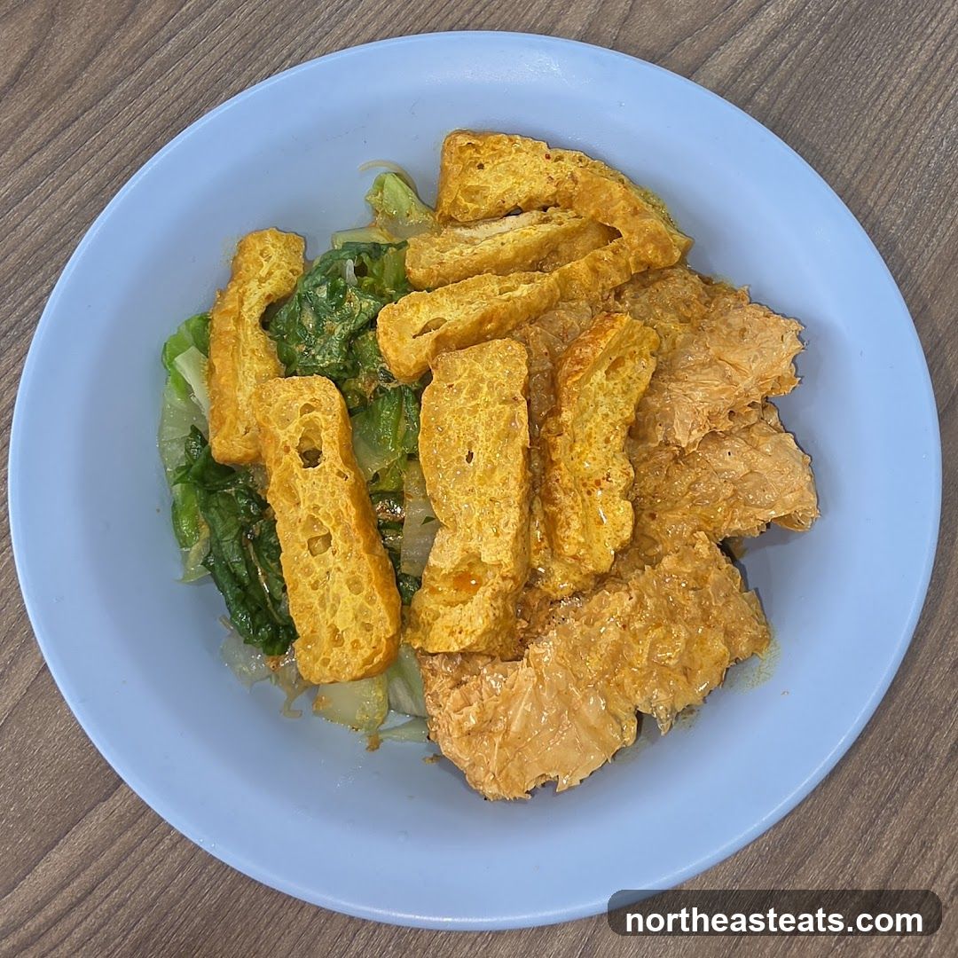 Fried Tofu and Vegetables
