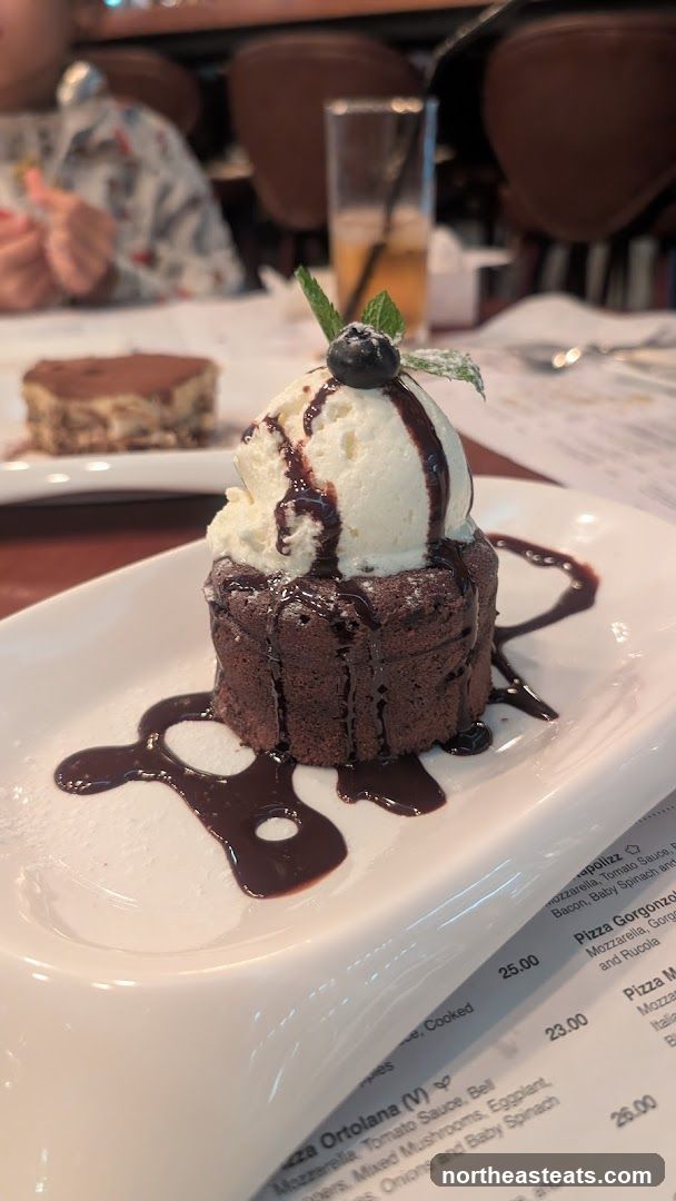 Chocolate Lava Cake with Ice Cream