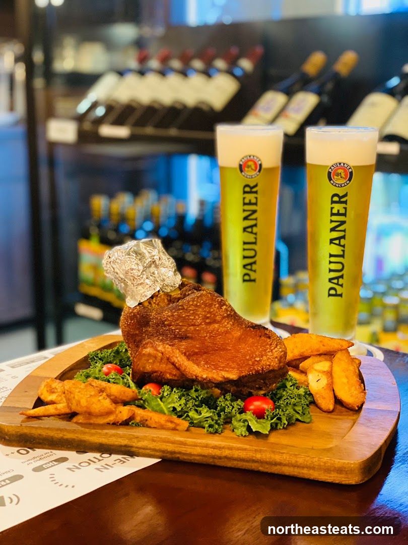 Pork Knuckle with Beer