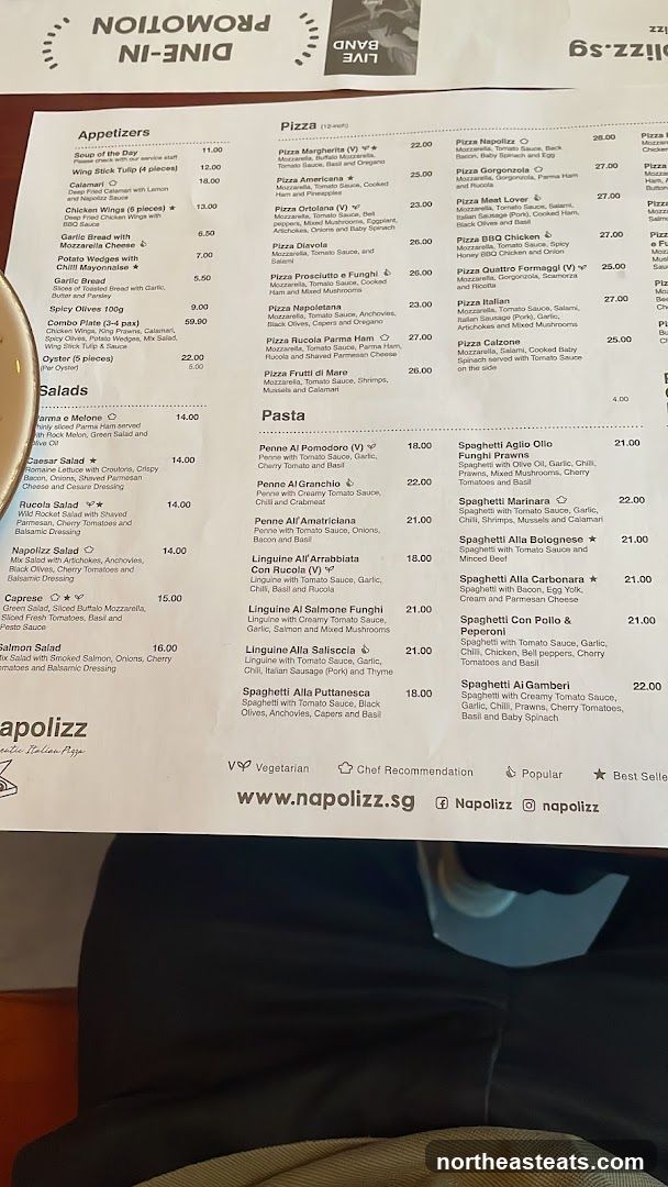 Napolizz Authentic Italian Pizza