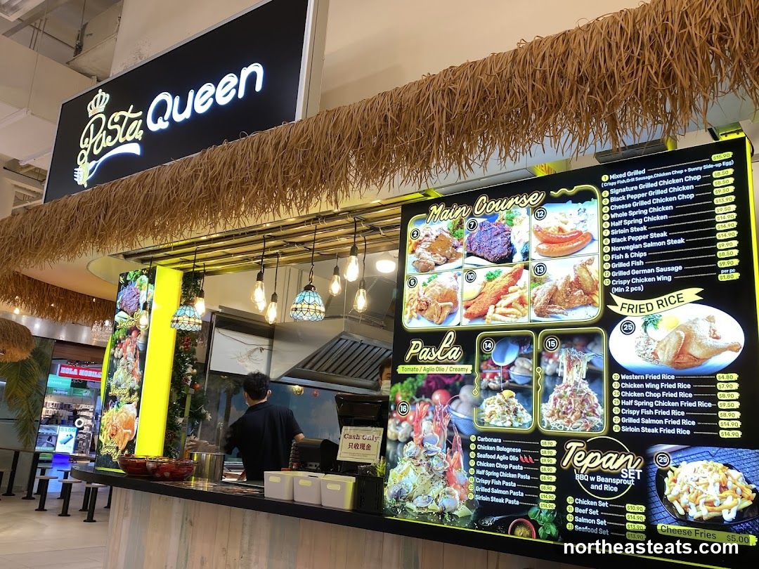 Pasta Queen Menu