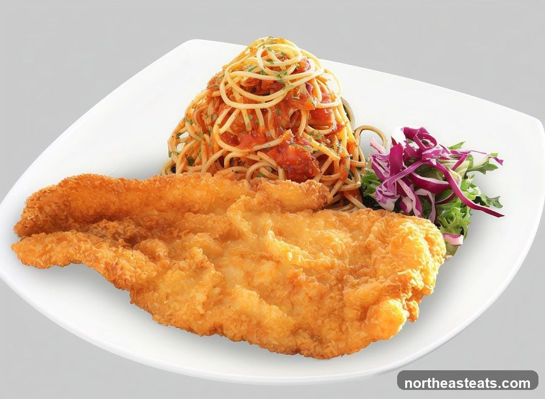 Fried Fish with Spaghetti