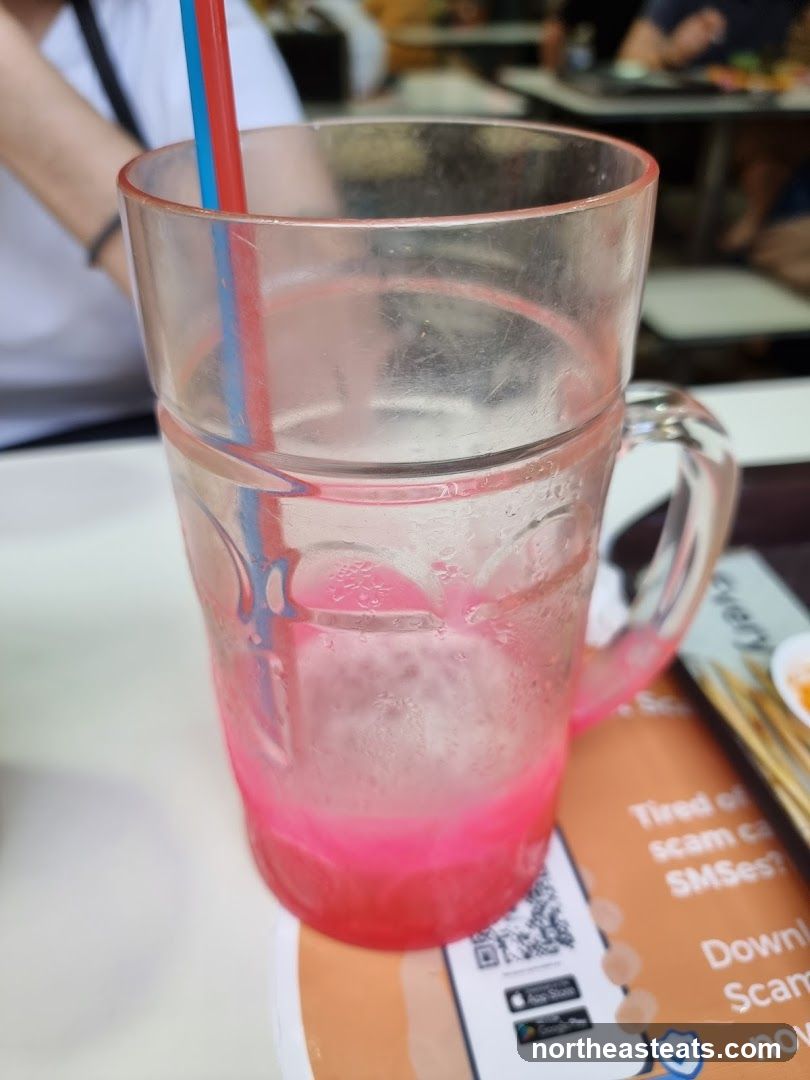 Pink Drink in a Glass