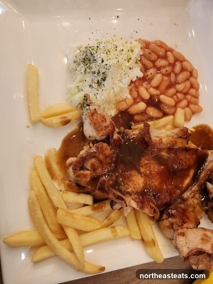 Chicken with Fries and Sides