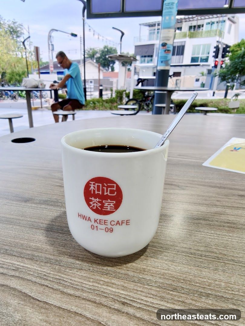 Coffee Cup at Hwa Kee Cafe