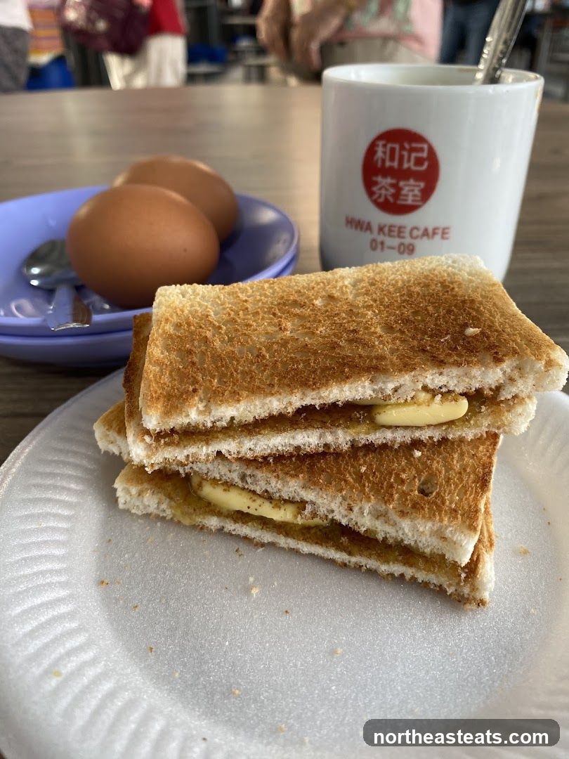 Toast and Eggs Breakfast