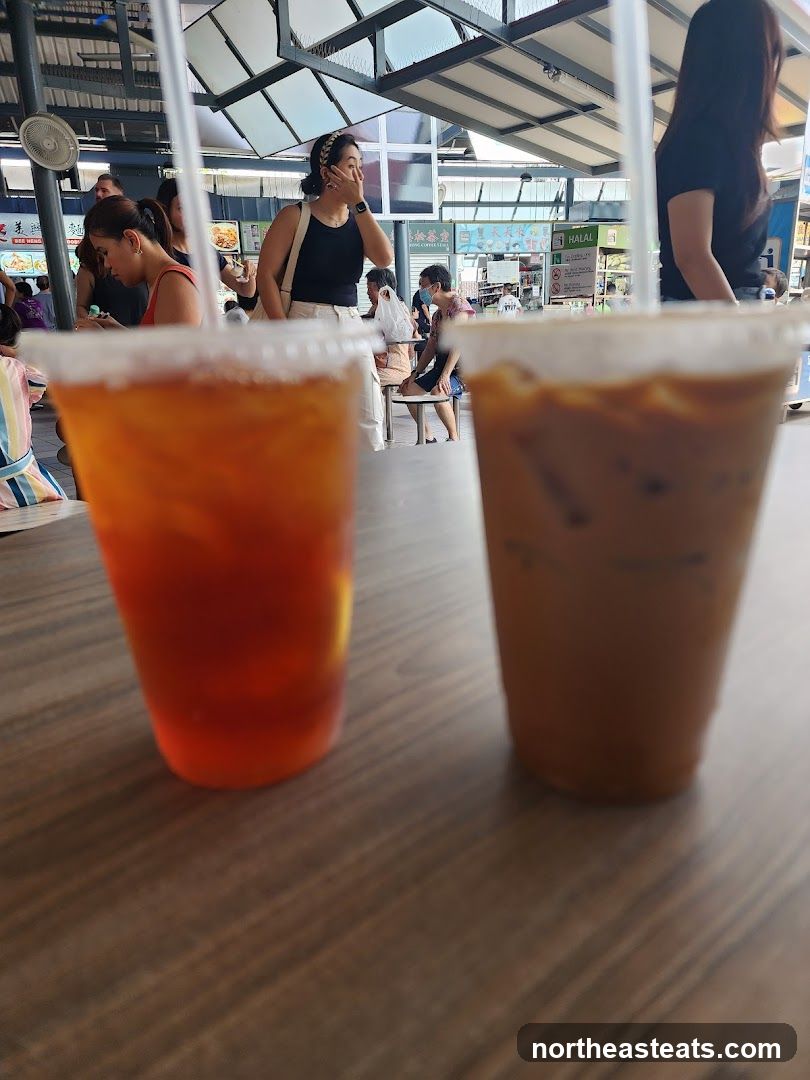 Drinks at a Food Court