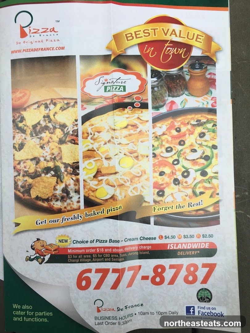 Pizza de France Advertisement