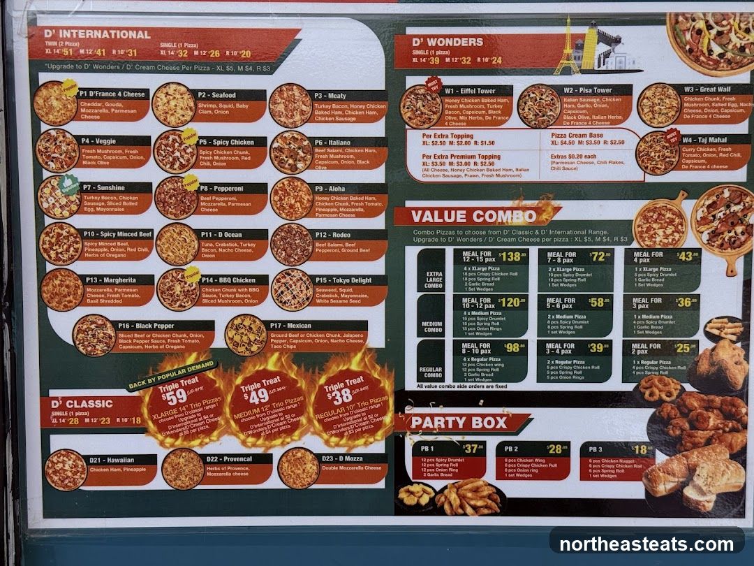 D' International & D' Wonders Pizzas