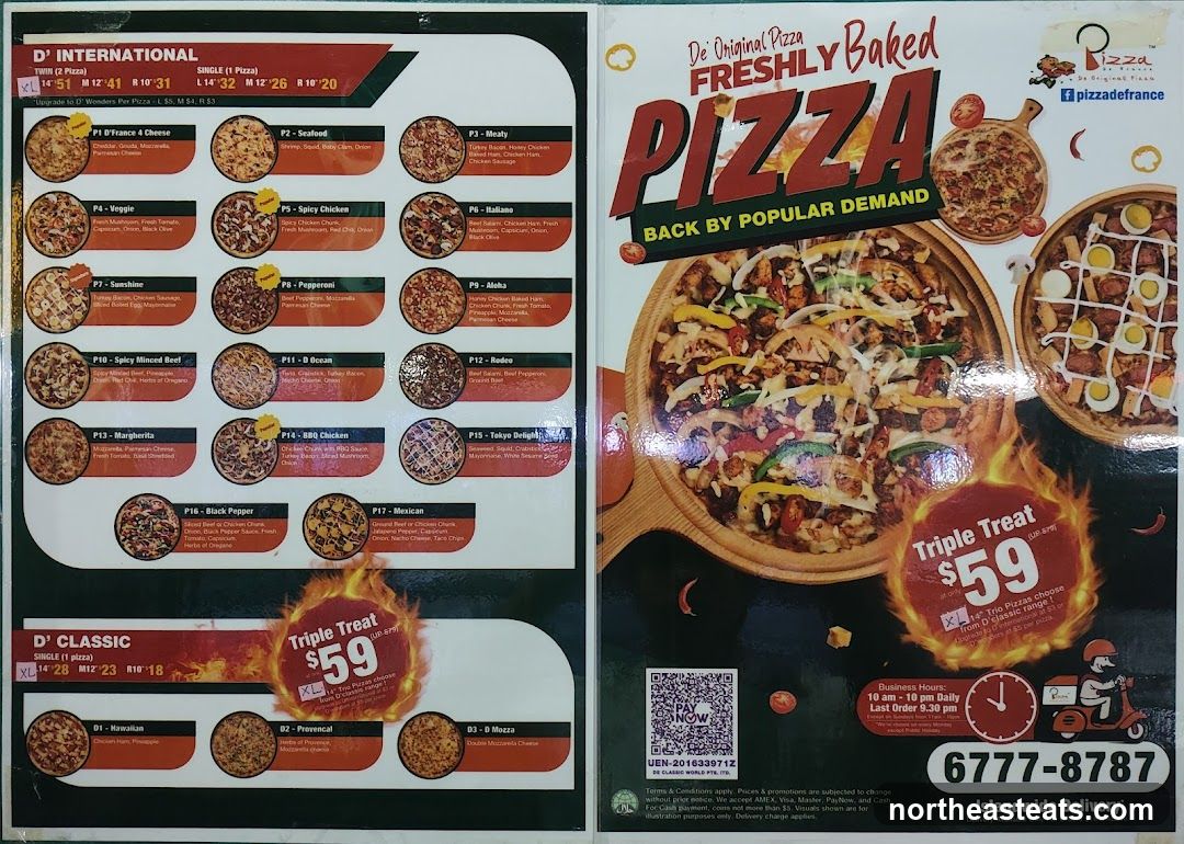 De' Original Pizza Freshly Baked