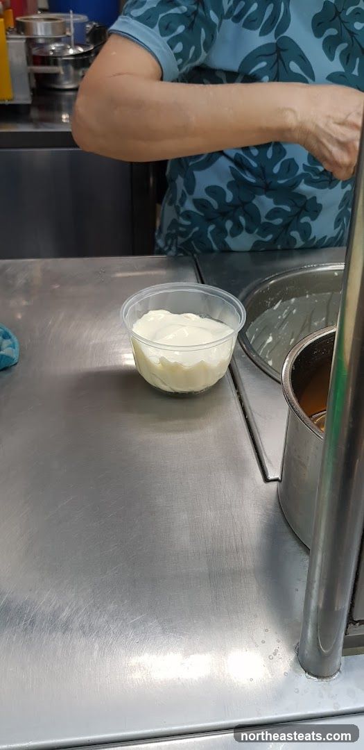 Dessert in a plastic cup