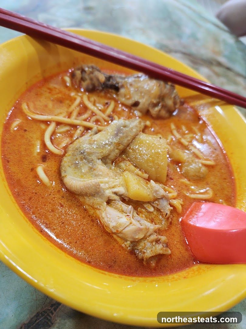 Curry Noodles with Chicken