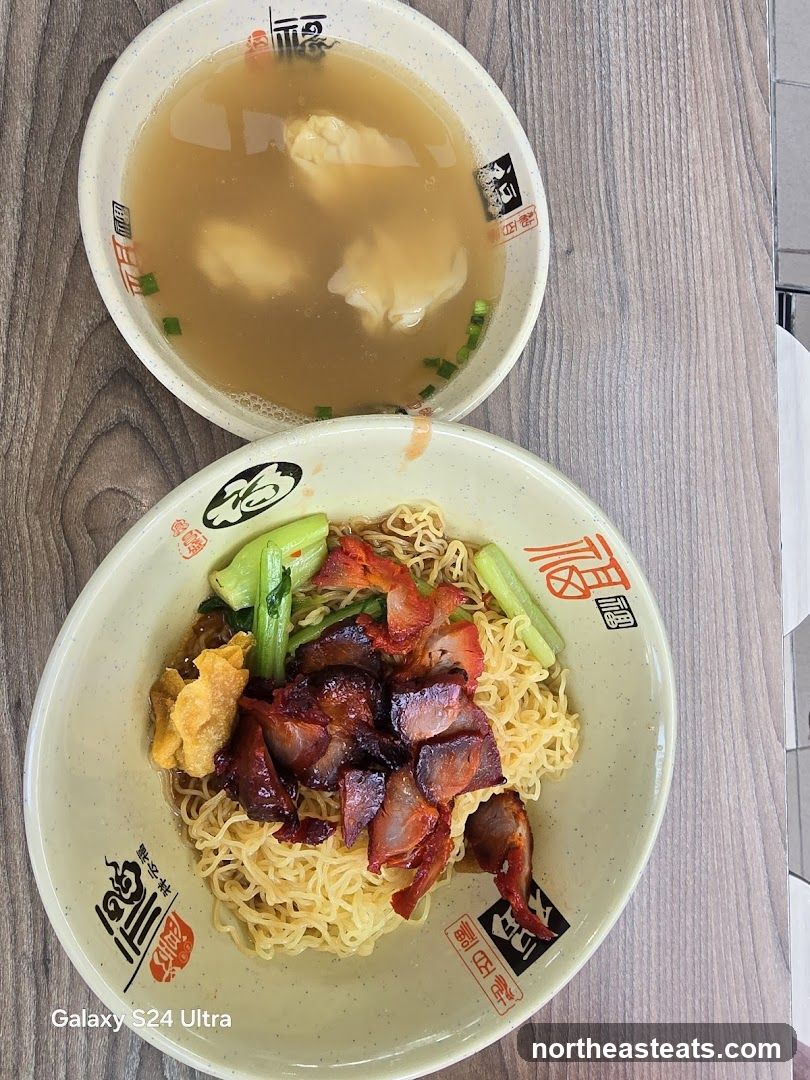 Wonton Noodles with Char Siu