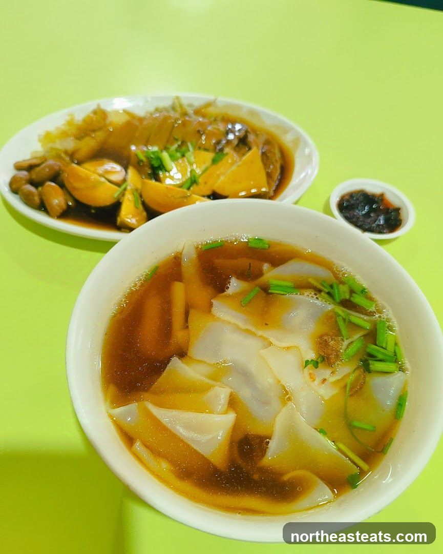 Noodles and Braised Eggs