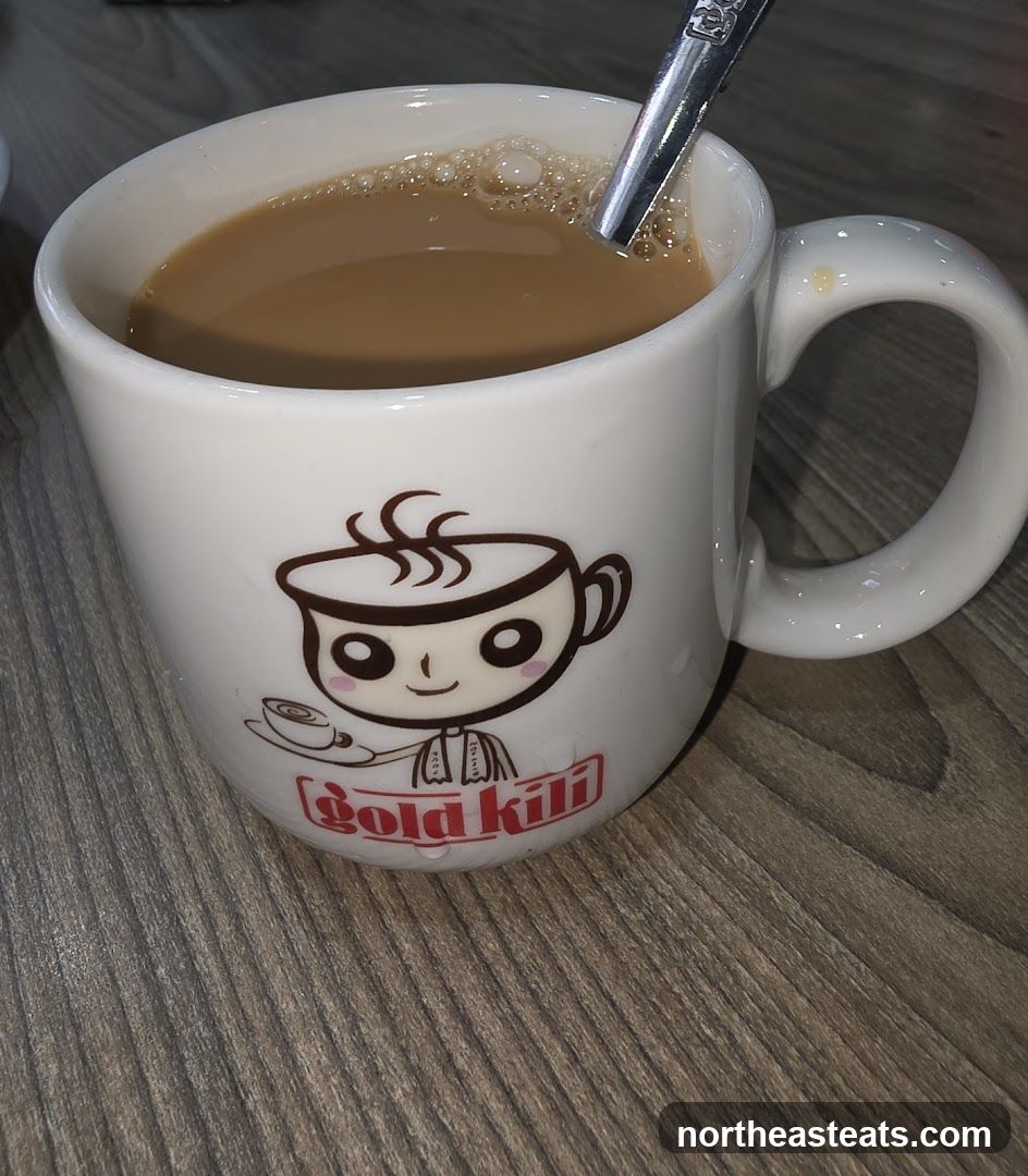 Coffee Mug with Cartoon Character