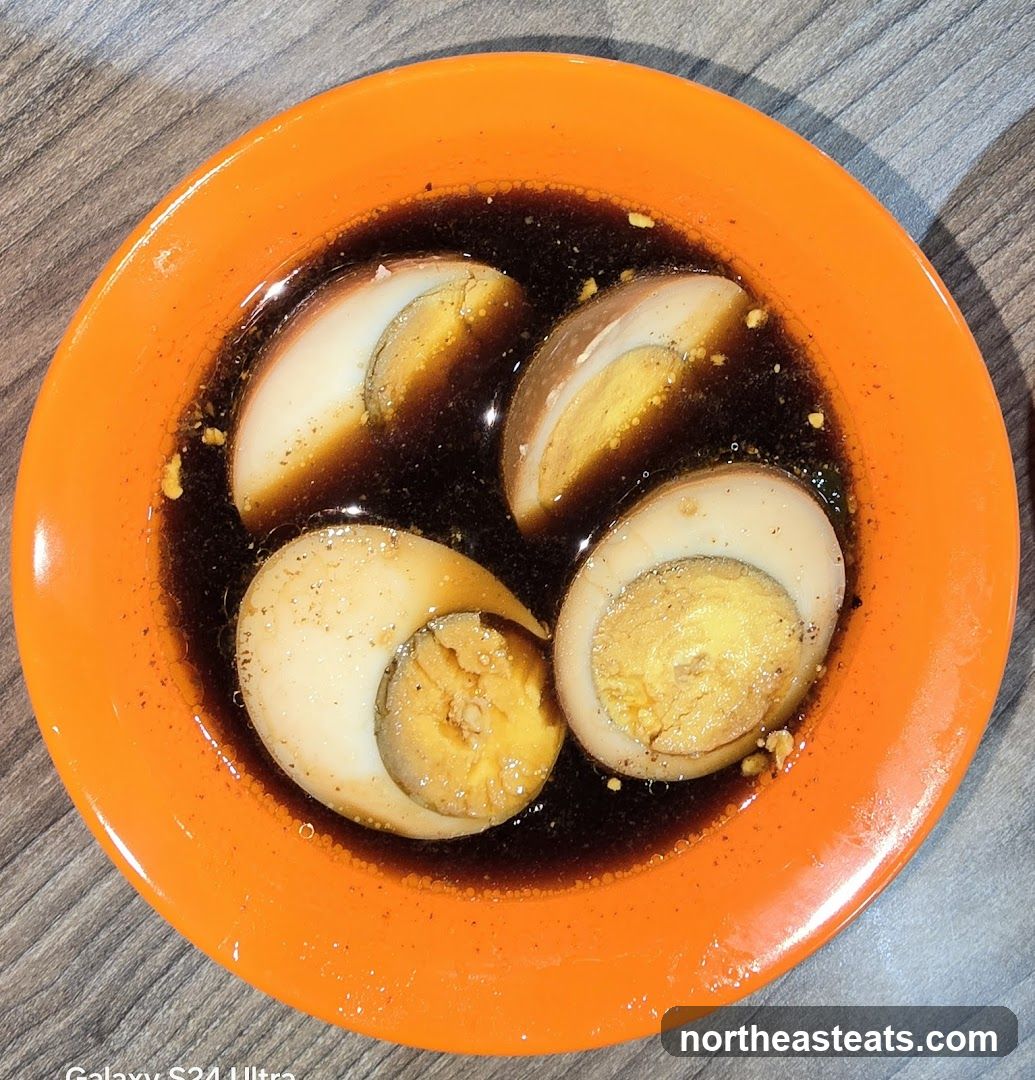 Braised Eggs