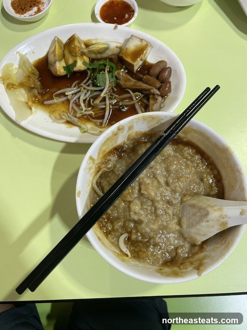 Congee and Braised Ingredients