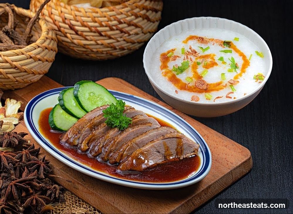 Sliced Duck and Congee