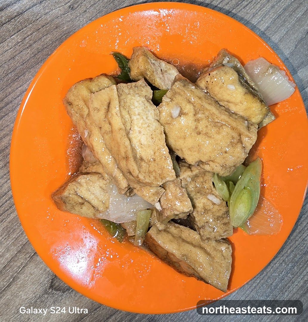 Fried Tofu with Vegetables