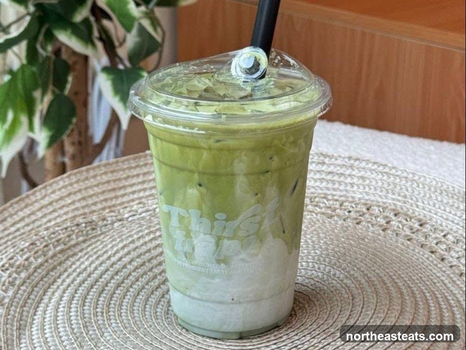 Iced Matcha Latte