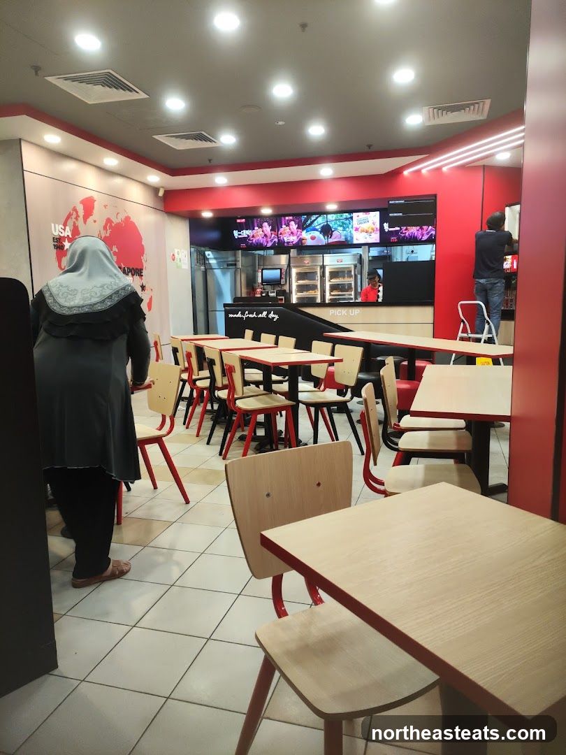 Fast Food Restaurant Interior