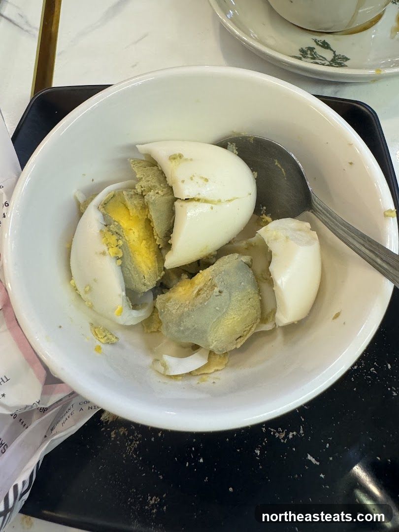 Salted Egg Halves