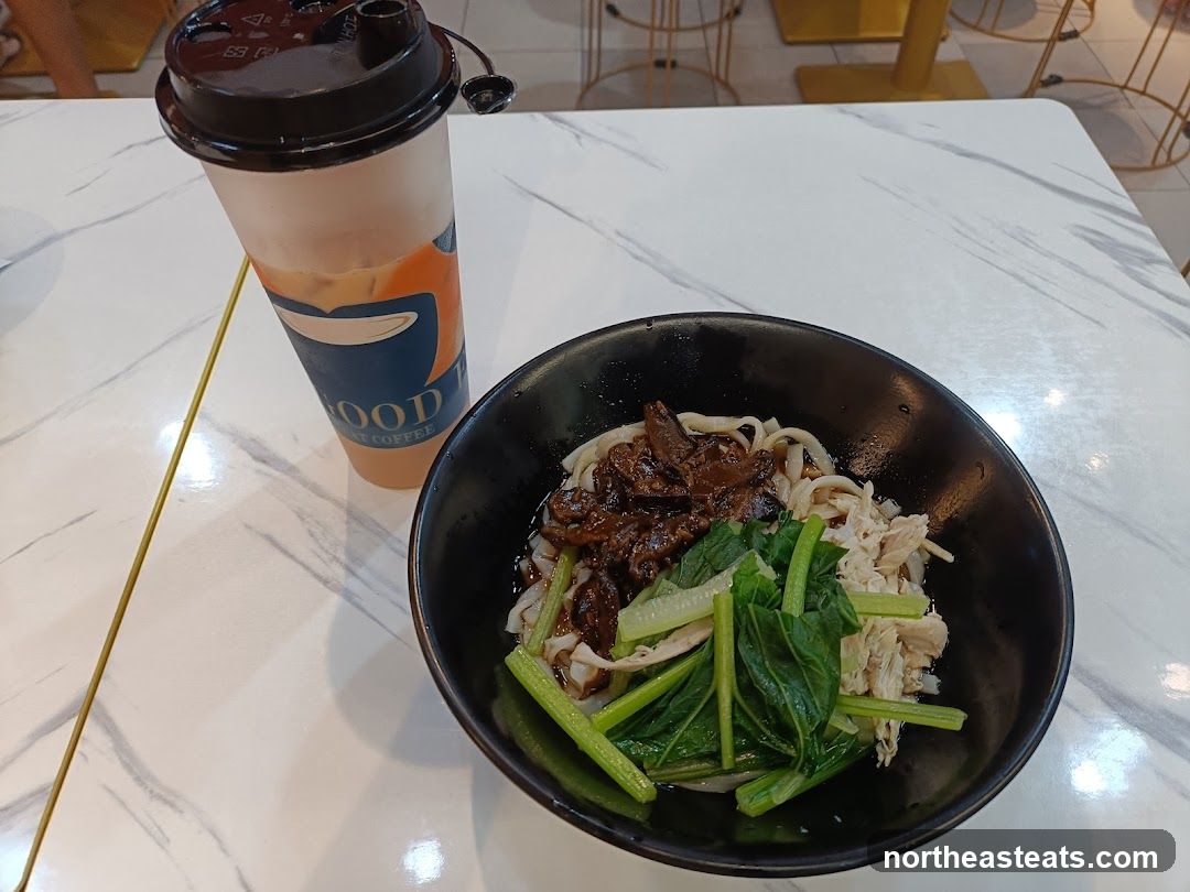 Noodles and Drink