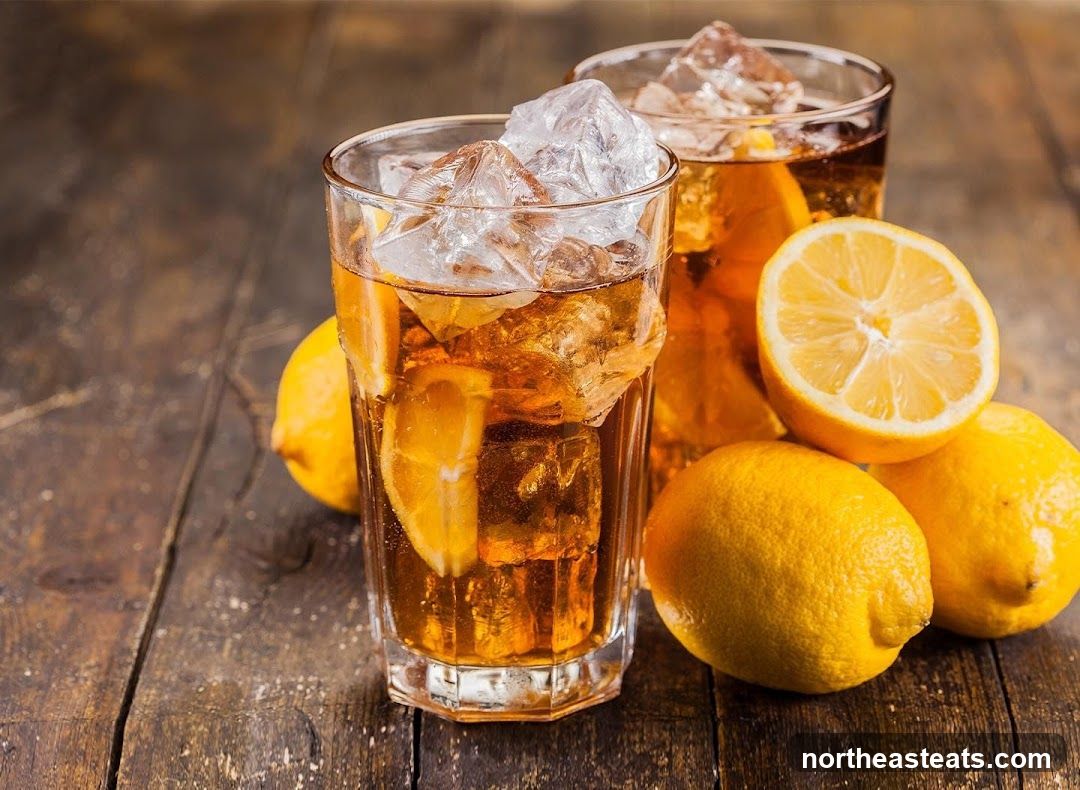 Iced Tea with Lemons