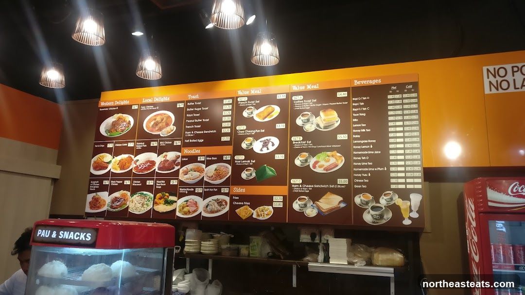 Pau & Snacks Menu