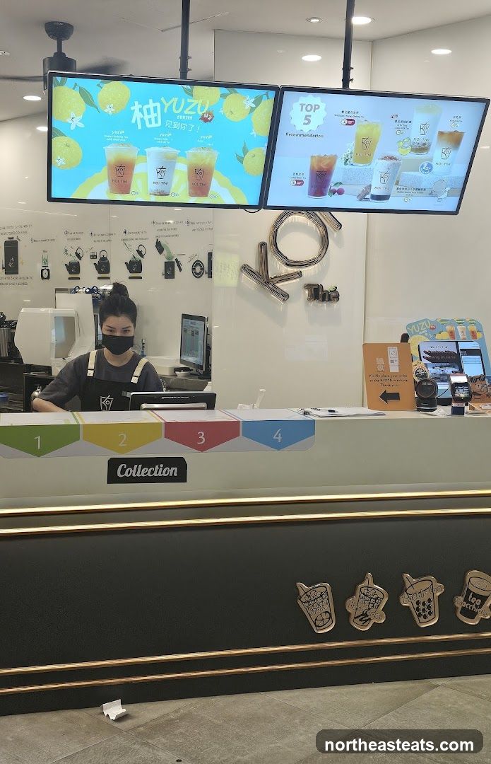 Bubble Tea Shop Counter