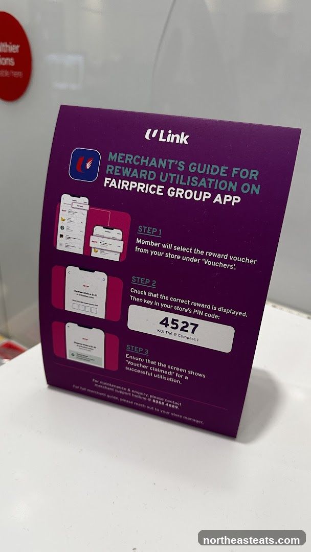 Merchant's Guide for Reward Utilisation on Fairprice Group App