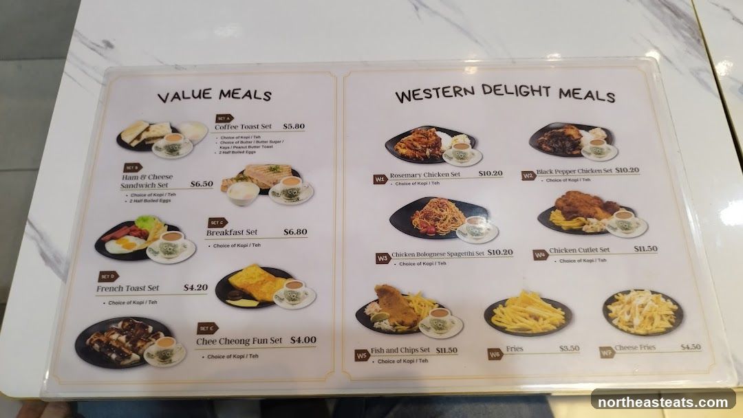 Value Meals and Western Delight Meals