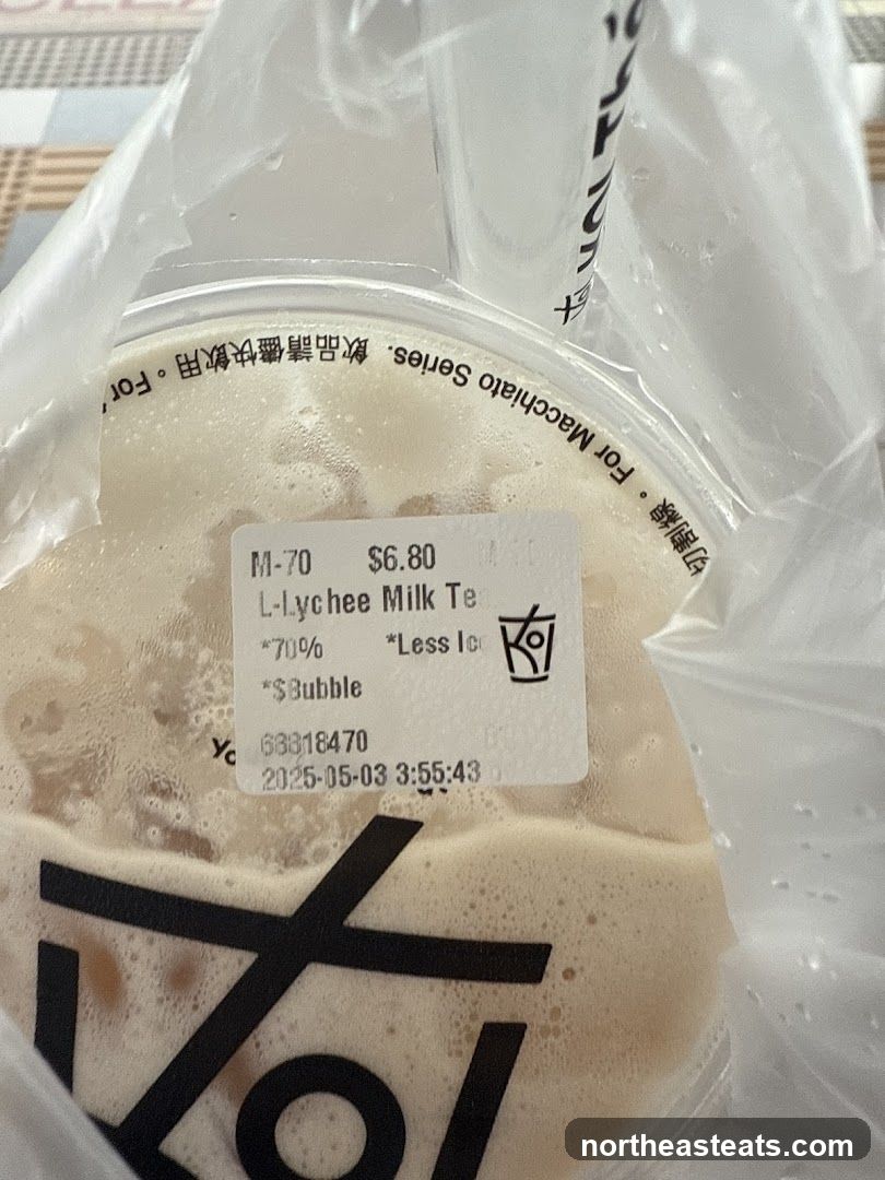 Lychee Milk Tea