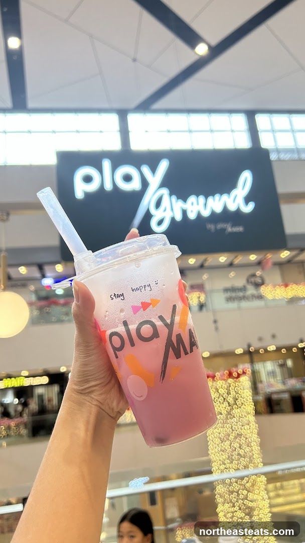 Drink with Playground Signage